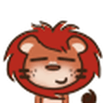Gif animé lion danse